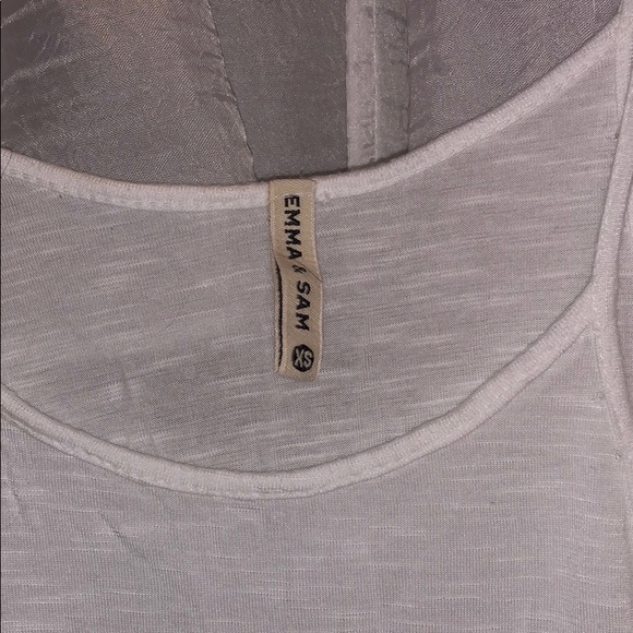 Emma and Sam (LF) White Tank - Picture 2 of 2